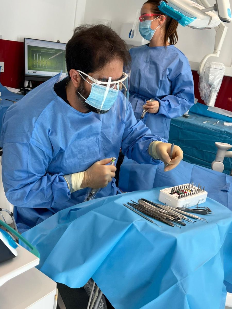 Dental implant case 1, stage 3 of 4